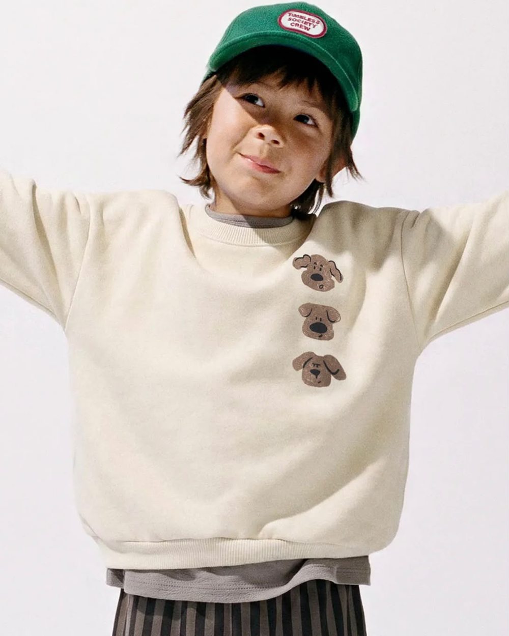 Köpek Baskılı Sweatshirt